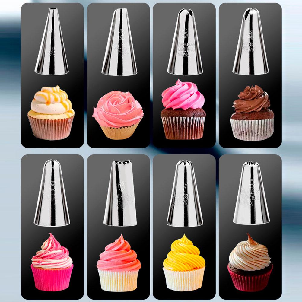 Cookie Press Gun and Icing Set Christmas Spritz Alloy Churro Maker With 8 Pastry Tip 13 Discs DIY Baking Biscuit Mold Tool