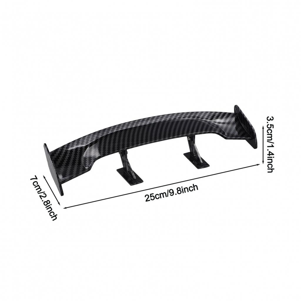 Car Spoiler Wing Rear Wing Stability Tail Lightweight ABS
