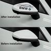2 SZT. Naklejki na lusterko wsteczne samochodu Naklejka dekoracyjna na karoserię do BMW M M1 M2 X1 X3 X5 X6 X7 M3 M4 M5 M6 E46 E39 E53 Akcesoria samochodowe