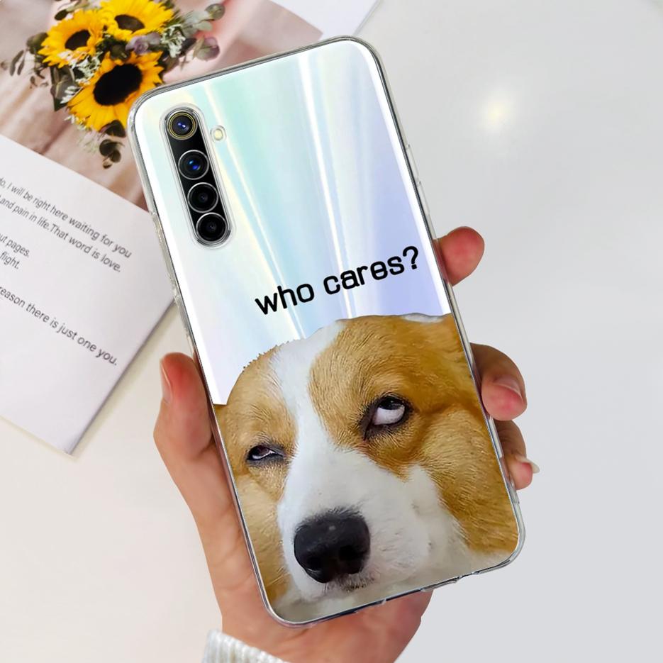 For Realme 6 Pro Case Realme 6i 6S Luxury Popular Painted Back Cover Soft Silicone Phone Case For Realme 6S 6i Realme6 Pro Shell