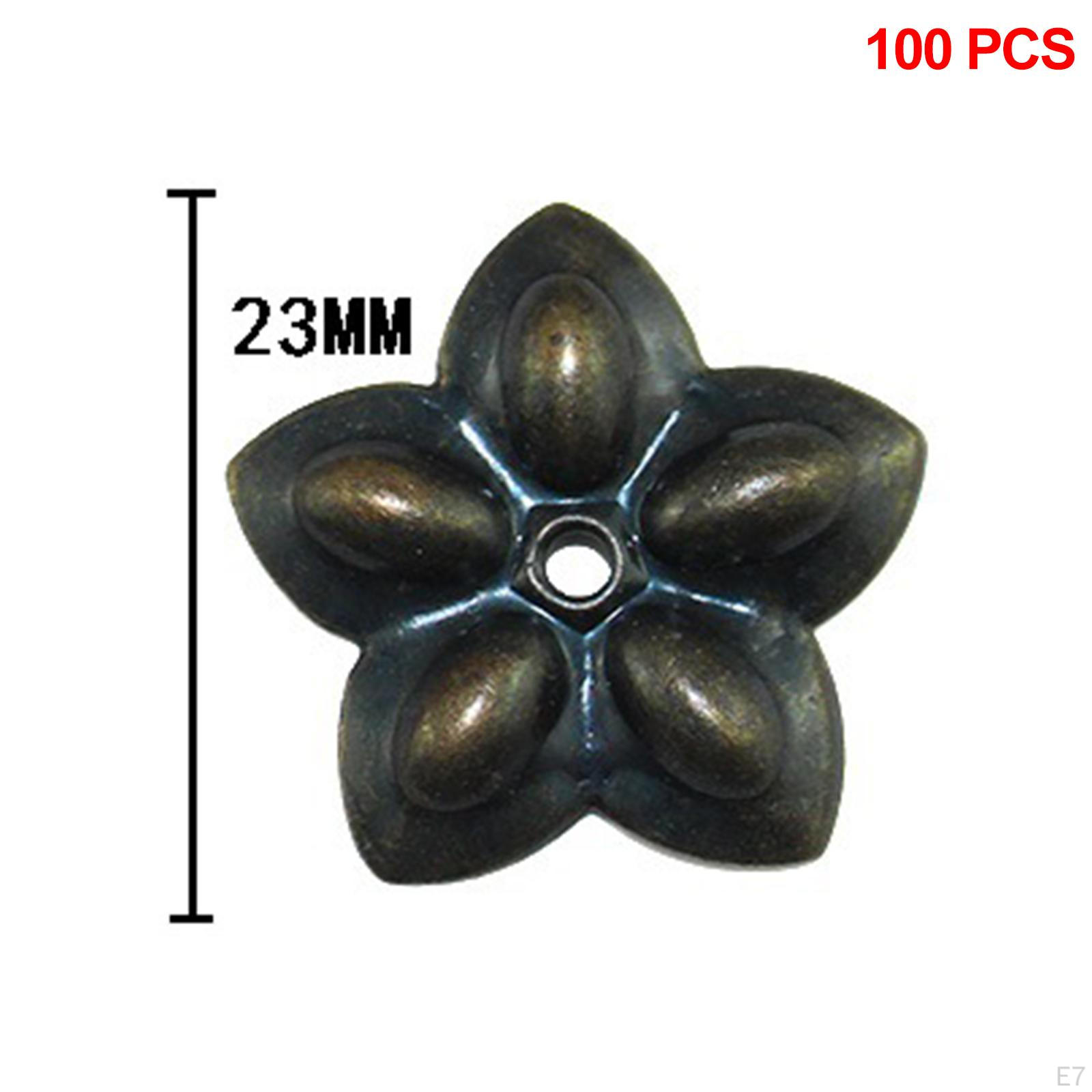 100 шт. бронзовые гвозди для обивки — фото 7