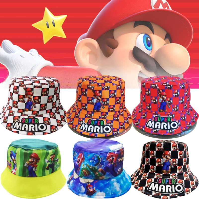 Super Mario Printed Fisherman Hat For Men And Women