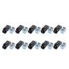 10 Sets 8 Pin Power Relay with Base DC Coil Universal Electrical Equipment Supplies