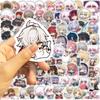 80Pcs Cute Anime Honkai Star Rail Stickers Travel Skateboard Suitcase Guitar Luggage Laptop Graffiti Sticker Decals Toy
