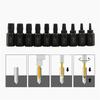 Damaged Screw Extractor Set 10pcs Stripped Kit For Broken Bolt Screw All-Purpose Metal Remover Set Gifts For Men