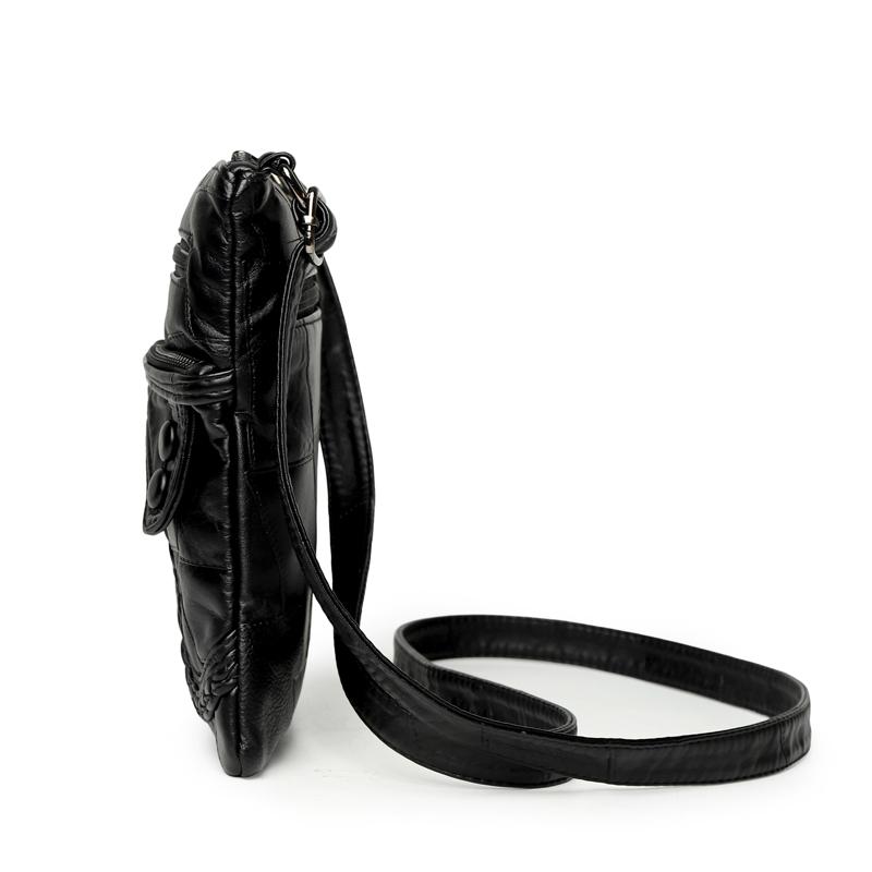 Women's Soft Leather Coin Purse Crossbody Bag