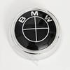 3D ABS Chrom Schwarz Emblem für BMW X5 E70 F15 Auto Logo X6 E71 F16 Heckklappe X3 F25 50. Jahrestag X4 F26 Abzeichen Heckabzeichen