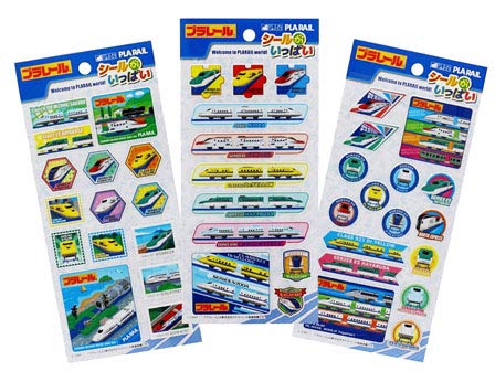 

Plarail lots of stickers 3 patterns 1 set sticker sticker