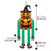 Kürbis-Ornament, Halloween-Hängedekoration, gruselige Heimdekoration, Feiertags-Party-Zubehör, Requisiten