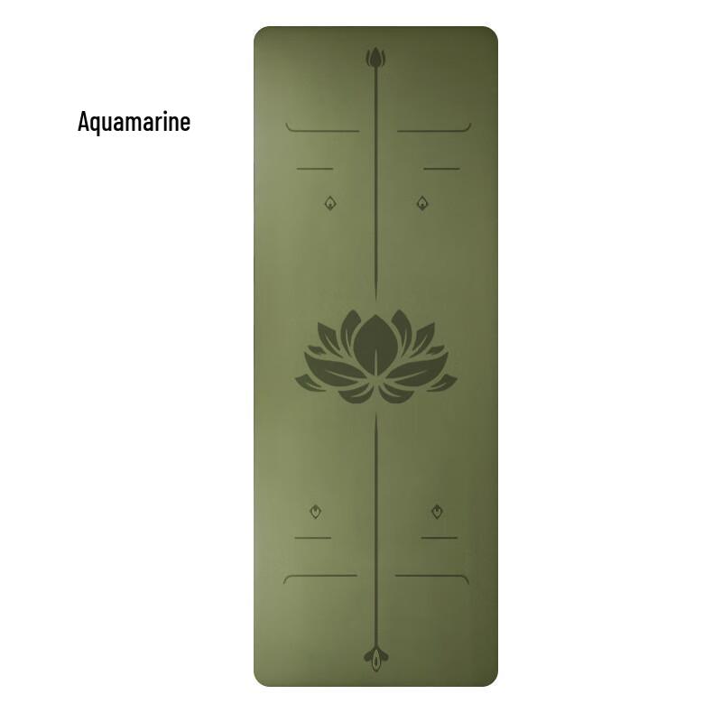 Longchan PU Natural Rubber Anti-Slip Yoga Mat