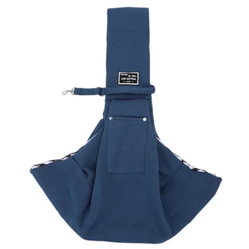Cat Soft Carry Bag Pet Backpack, Puppy Kitten Carrier Sling Comfort Shoulder Outdoor Adjustable Blet Shoulder Bags Dog Carriers