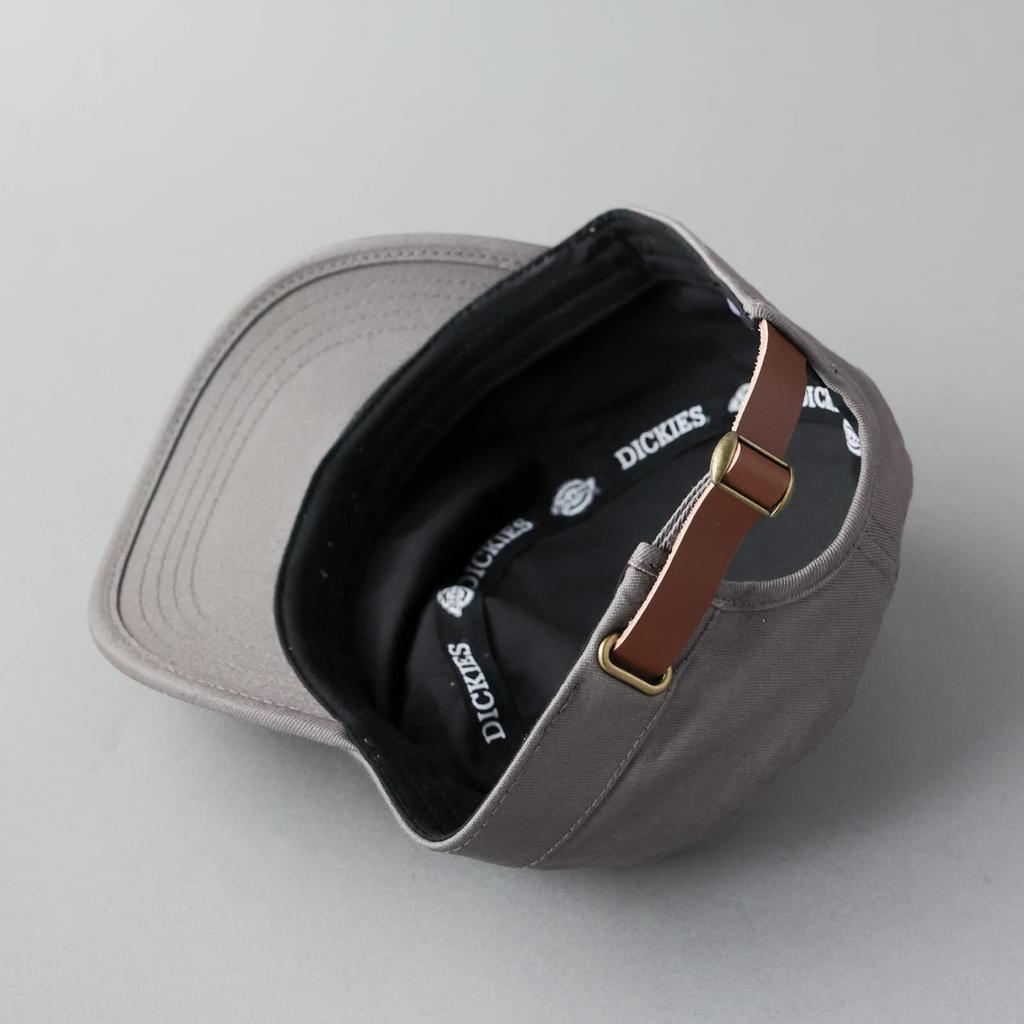 Dickies Basic Work and One Charcoal Cap, Unisex, Men's Women's (JP, Alphabet, Size, (Short Brim))