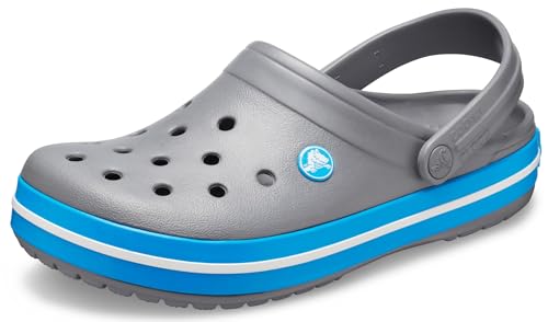 

CROCS Crocband™ Sandals, Charcoal/Ocean, Size 28cm