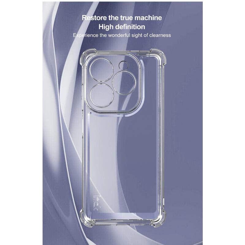 Für Tecno SPARK Go 2024 / SPARK 20 / SPARK 20C / POP 8 7 Pro 2023 Handyhülle IMAK UX-4 Stoßfest Weiche Hülle