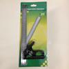 30mm Stainless Steel Right Angle Ruler with Yellow Bag - Civil Engineering Measurement Tool