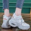 Inner height increase 1 new breathable dad shoes thick-soled mesh small sports and leisure shoes A