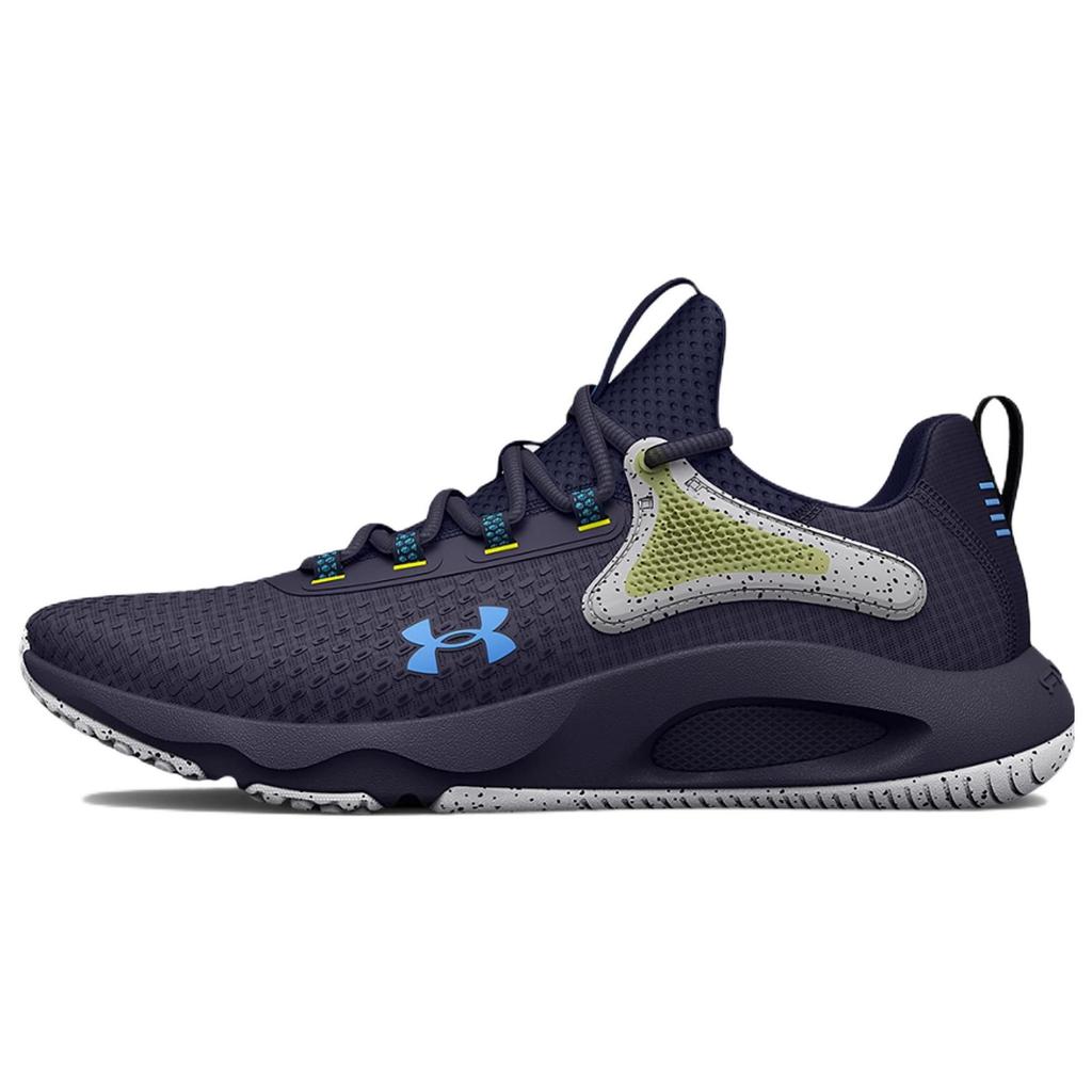 Under Armour HOVR Rise 4 Tempered Steel Men Sneakers Purple Midnight-Navy 3025565-500