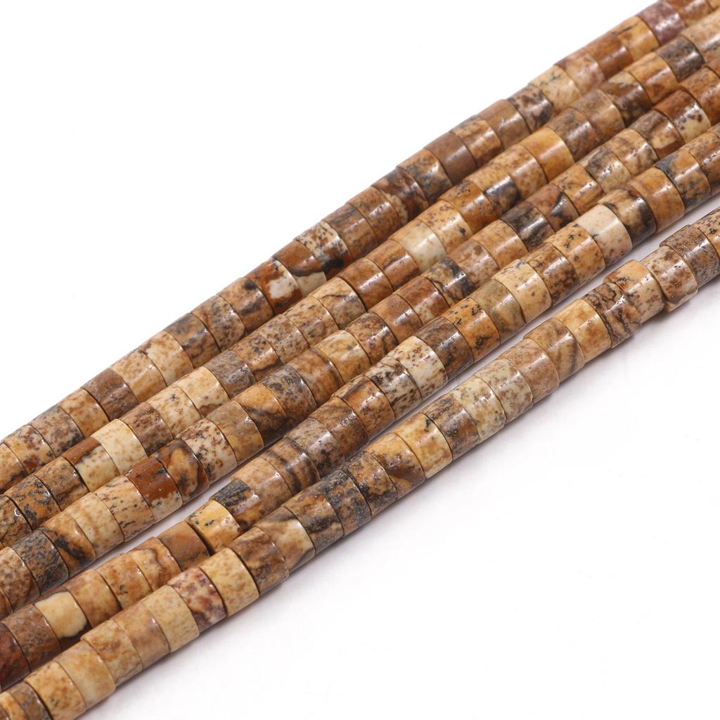 Kamień naturalny Rondelle koralik 4x2mm turkusowy kwarc Jasper płaskie okrągłe koraliki tarczowe do tworzenia biżuterii akcesoria do bransoletek zrób to sam 15''