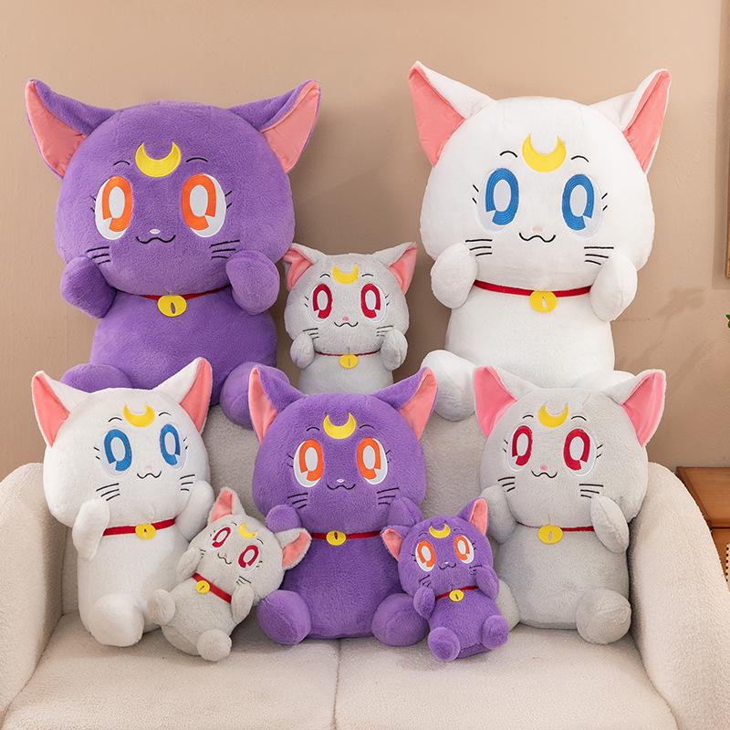 

Sailor Moon Cat Plush Toy Claw Machine Prize Pendant 23cm 0.17kg