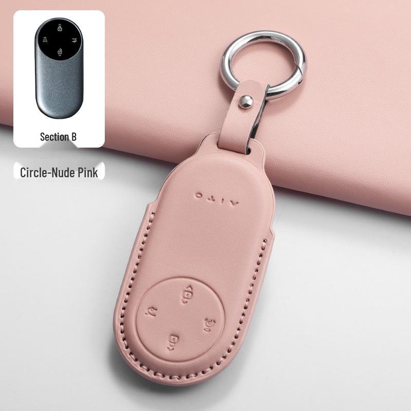 AITO M9 Key Case: Original Car Color, 2025 New M8 Protective Shell, M7 Buckle, M5 Bag Automotive Accessories