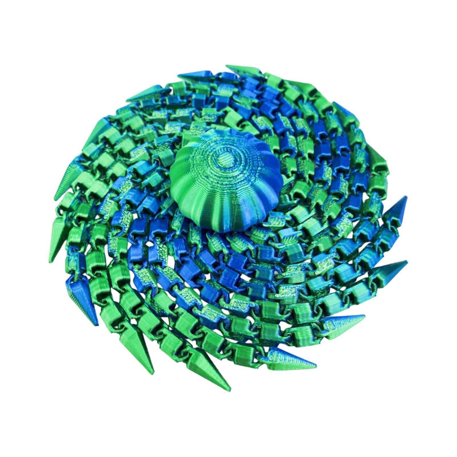 3D Printed Articulated Jellyfish , Jellyfish Toy, Jellyfish Decor, Articulated Jellyfish , 3D Flexible Toy One Size