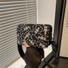 Sac à Bandoulière Crâne d'Halloween pour Femmes en Cuir PU Sacoche Décontractée Bandoulière avec Fermeture Éclair