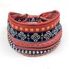 European American Women's Hair Band African Print Pattern Wide Edge Elastic Knot Sports Yoga Headband Women's Headwear Hair
