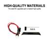 2pcs 1/24 Rear Bumper RC Upgrade Part Aluminum Alloy Wear-resistant Rc Rear Bumper For Axial SCX24 RC Car Part