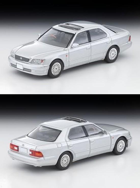 TOMYTEC Tomica Limited Vintage Neo 1/64 LV-N356d Toyota Celsior B-Spezifikation eR Version 10. Jubiläumsausgabe Silber Fertigprodukt 340089