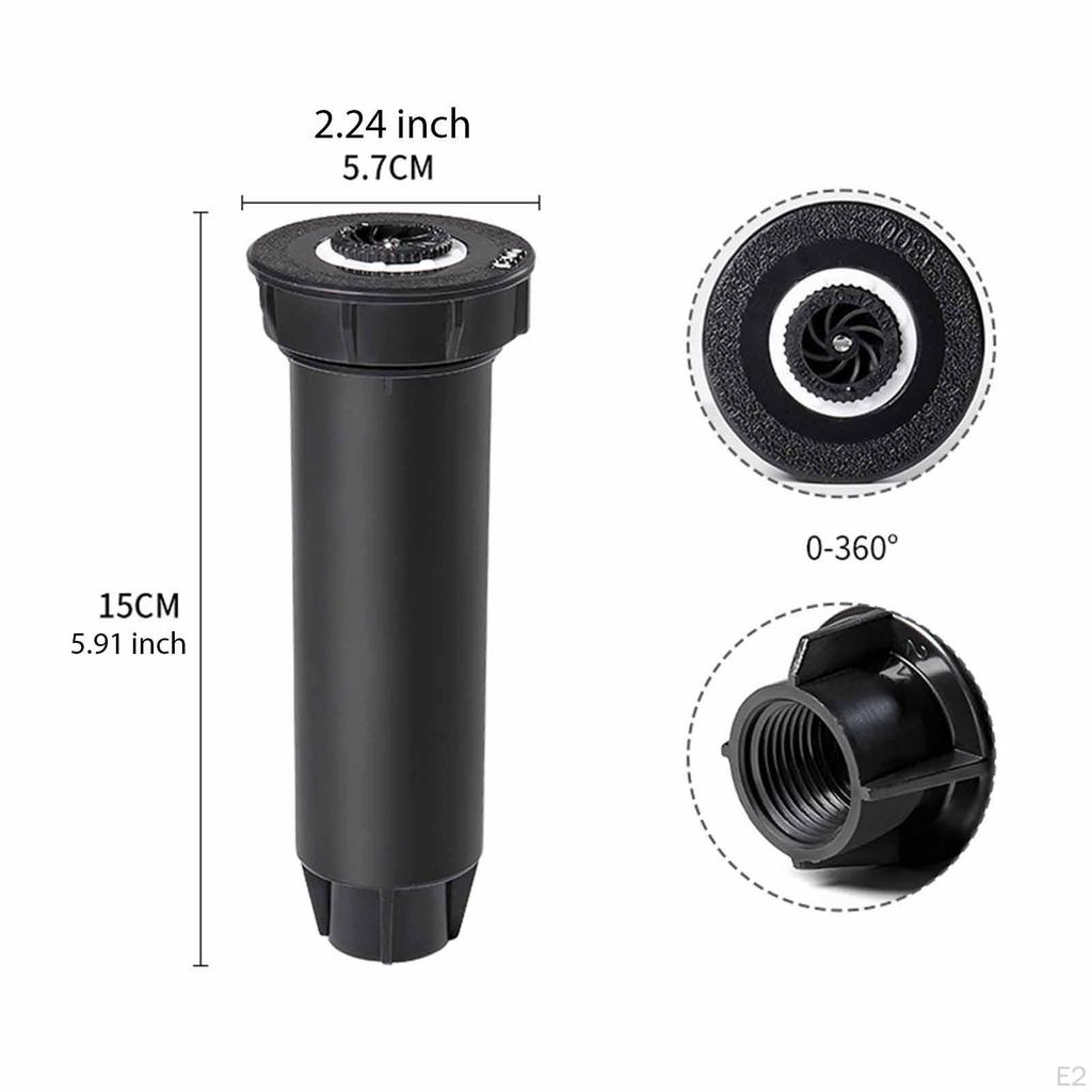 4Pcs Spray Heads Accessories Parts Easy Installation Replacement Irrigation Sprinklers for Yard Lawn