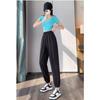 Summer Loose High Waist Black Pants for Women Wide Leg Joggers Stretchy Comfortable Trousers