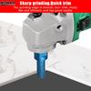 Vacuum Brazed Core Drill Bit Set 6 10 15mm Milling Cutter for Angle Grinder Quick Tile Marble Cutting Home Improvement