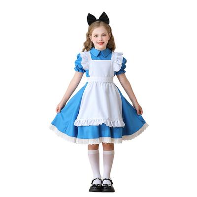 Kids Costume Horror Bride Cosplay Dress Performance Costume Masquerade Costume