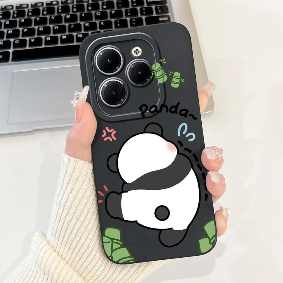 For Infinix Hot 40 Pro Case Hot 40 40i 40Pro Hot40 Hot40i Cute Panda Rabbit Cartoon Soft Silicone Shockproof Phone Cases