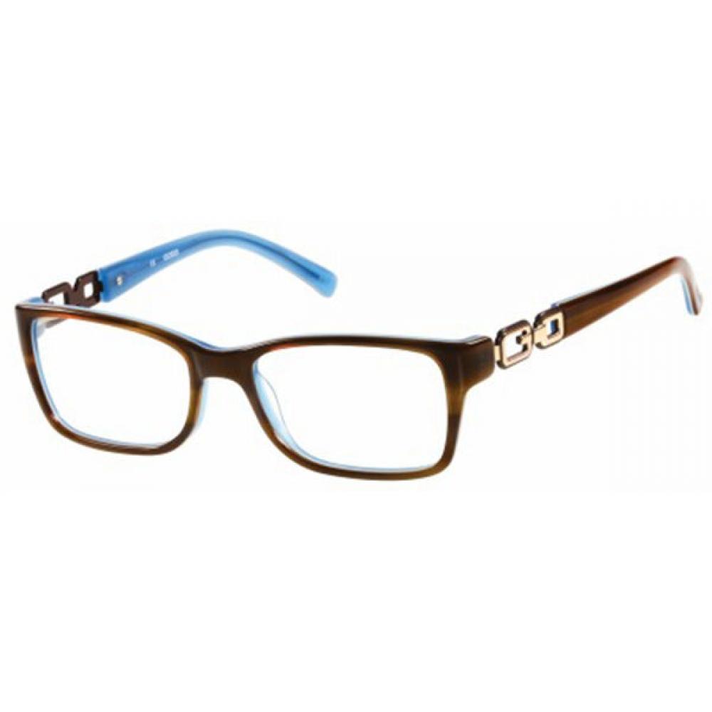 

Guess Gu2406 E50 Women Eyeglasses Brown Blue(BRNBL)/52