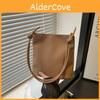 Trendy 2024 Retro French Shoulder Bag Stylish Unique Design Fashionable Bucket Bag In Black White Brown And Khaki