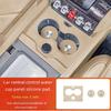 Car Center Control Panel Silicone Pad Fit for BYD Leopard 5 -2025 Modified Auto Center Control Water Cup Protection Pad