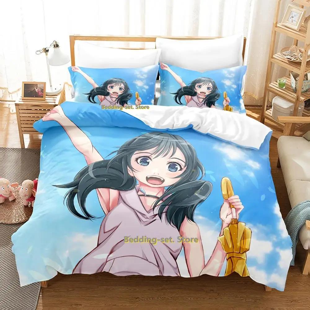 Nytt Weathering With You Sängklädesset Tecknad Anime tredelat set Vuxen Barn Sovrum Påslakan Set lakan och örngott