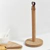 Kitchen paper holder, kitchen paper stand, wooden, natural wood, stylish, cute, Nordic, Korean style, freestanding, kitchen storage, vertical storage,