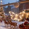 Butterfly Light Battery Powered Ornaments Butterfly Decorations For Lawn Garden Bedroom Outdoor Wall Yard Room Outside