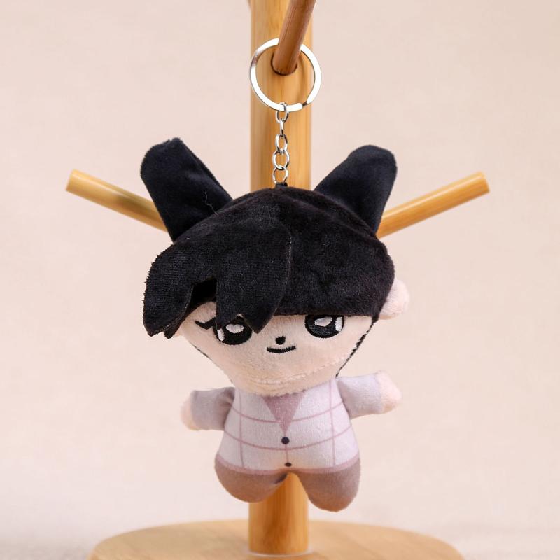 

Cute Cartoon Kpop Demon Hunters Plush Keychain Kawaii Stuffed Doll Animal Plush Toys Backpack Decoration Accessories Gifts
