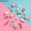 50/100Pc Clothes Hanger Hooks Space Saving Closet Connector Hook Cascading Hanger Plastic Extender Clips Wardrobe Coat Organizer