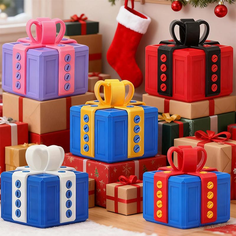 Screw-On Pop-Up Surprise Toys Printer Middle Finger Boxed Pranks Sculptures Figurines Gift Box Decorations Printed 3d Kid Friendly Entertaining Fun