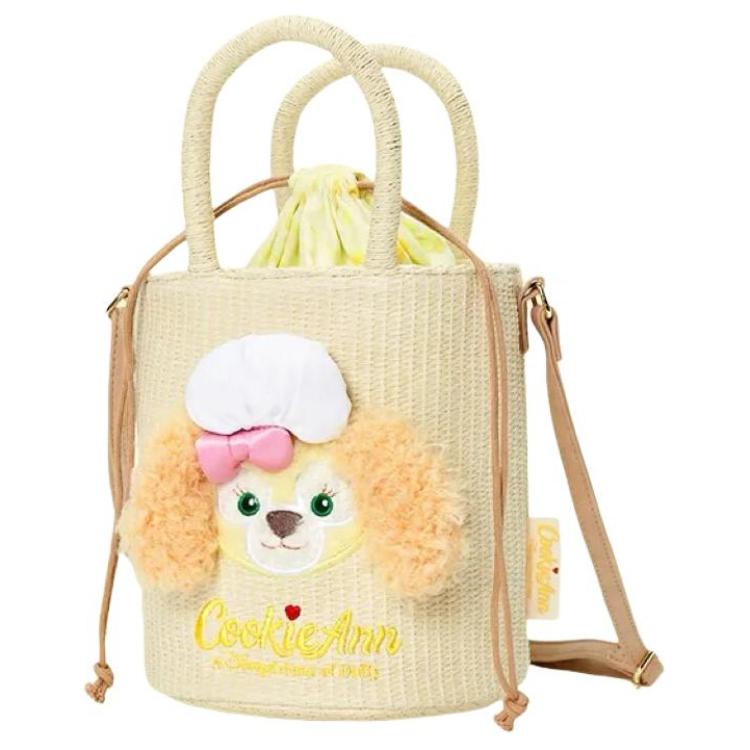 New Disney Polyester Bucket Bag, Portable Crossbody Bag, Shoulder Bag Women's Beige 400060391177