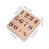 SEWACC Number Cute Wooden Date Rubber Number Set for DIY 12 Pieces and Two Stamps, Stamps, Planners, Books, Diaries, Calendars, Albums, Signs, Cards,