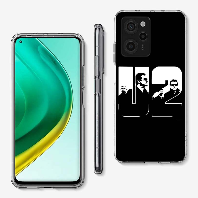 Band U2 Cover Phone Case For Xiaomi Poco M8 M7 M6 M4 M3 X7 X6 X4 Pro F7 Ultra M5S Mi 14 14T 15 15T 12T 10T Pro 12S 12 11 Lite Co