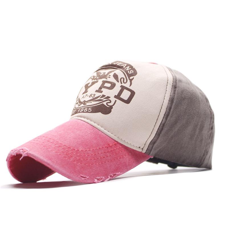 Hot-selling Personalized Edging Cap Washed Old Baseball Cap Spring and Autumn Outdoor NYPD Sunshade Sunscreen Cap