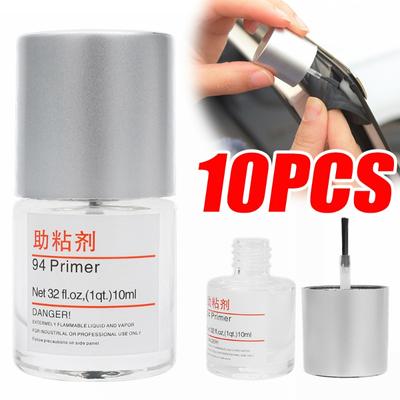 94 Primer Araba Yapışma Arttırıcı 10ml Araba Yapıştırıcı Arttırıcılar Şeffaf Çift Taraflı Yapıştırıcı Yapışma Arttırıcı Araba Kapısı Şekillendirici