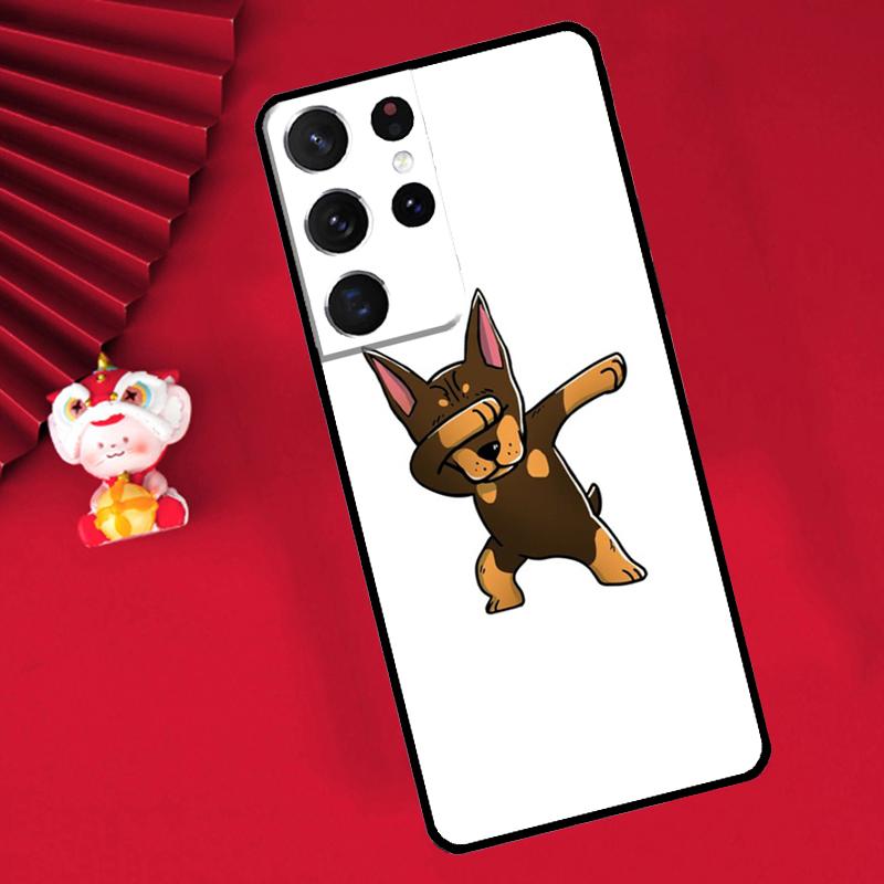 

Doberman Pinscher Dog Case For Samsung Galaxy S25 S26 Ultra S21 S22 S20 S23 S24 Ultra Plus S10 S25 FE Cover Funda Galaxy S23Ultra