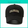 Colorado Embroidery Letters Duck Caps Casual Female Around Sports Sunscreen
